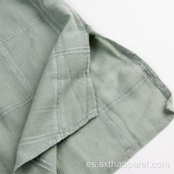 Camisas de blusa de manga larga de algodón orgánico suave